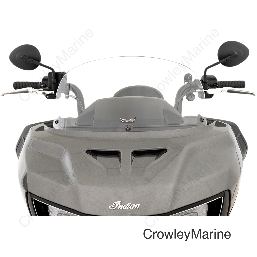 Windshield - 9-1/2" - Clear - Challenger