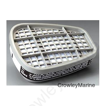 3M 6001 Organic Vapor Cartridge 2/Bag