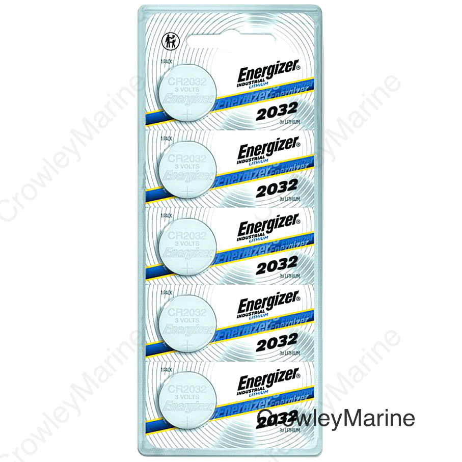 Energizer CR2032 Lithium Battery: Card of 5