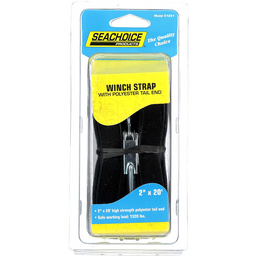 Seachoice Boat Trailer Winch Strap, Tail End, 20 Ft. thumbnail-3