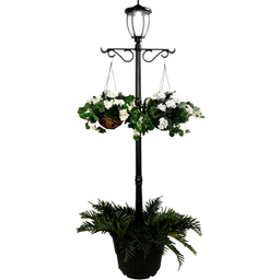 Terrace Solar Lamp Post and Planter (23107) thumbnail-4