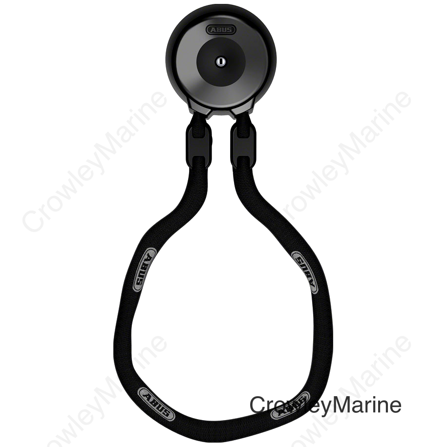 Abus 9KS/110 Wall Anchor + Chain - 3.7'/110cm 9mm Links