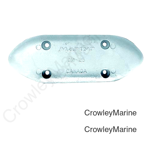 9 1/4X3 3/8X3/4 HULL ANODE