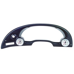 Autometer 94-00 Ford Mustang 52mm Black Dual Instrument Cluster Bezel thumbnail-1