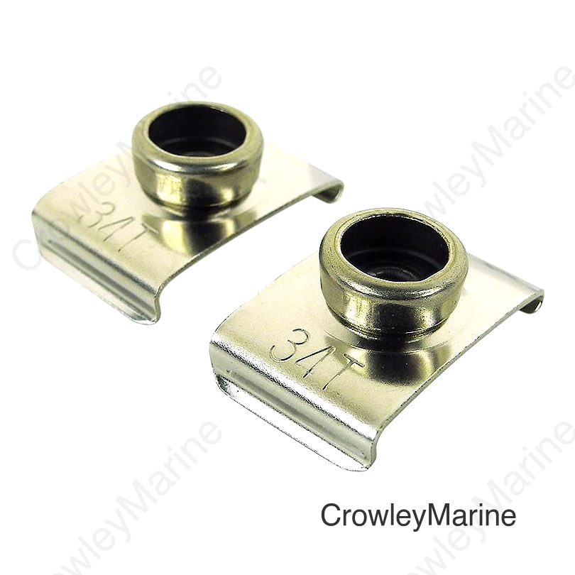 Seachoice Windshield Clips
3/4" Frame, Qty. 2