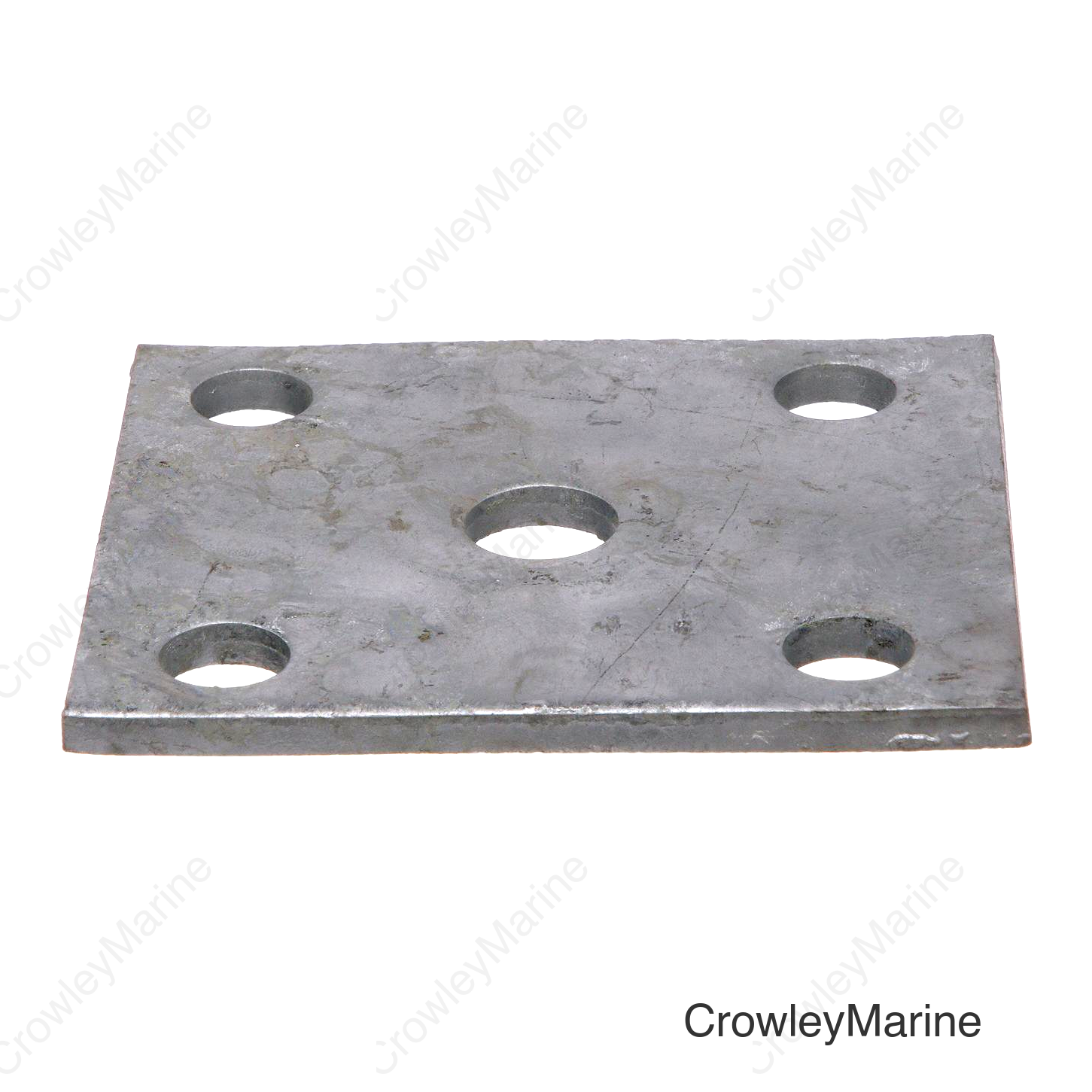 Seachoice Axle, U Bolt Plate Trailer, Galvanized, for Square Beam and Tube Axles