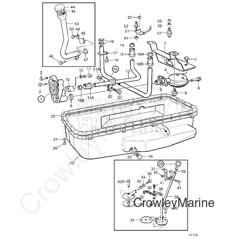 Baffle Plate(V2) - Volvo Penta (3826485)