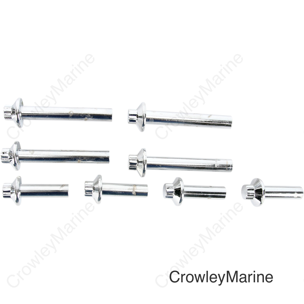 CHROME HEADBOLTS L 85-91