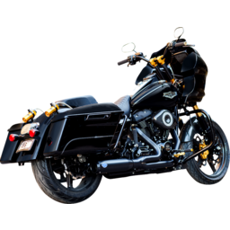2-into-1 Qualifier Exhaust System - 50-State - Black thumbnail-1