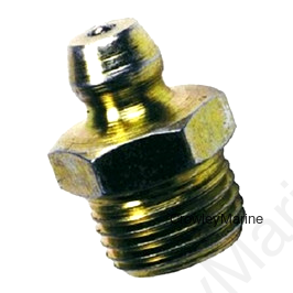 1/4" Straight Grease Zerk, 1/8Mpt, For Wet Bolt (101400)