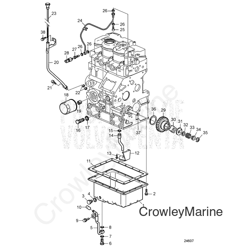 Sealing Ring - Volvo Penta (3884543)