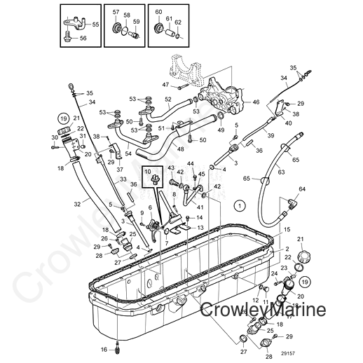 Elbow Nipple(V2) - Volvo Penta (4881246)
