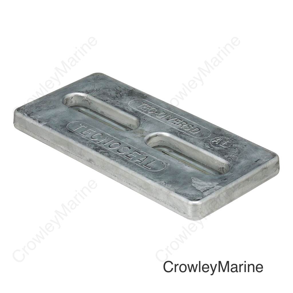 Seachoice 95617 Diver's Anode, Aluminum, Size 12" x 6" x 1"