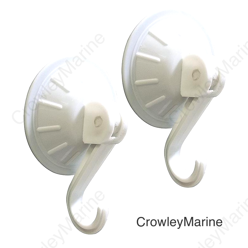 Seachoice 36383 Suction Cup Hooks, 2-Pack