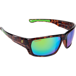 Seachoice 98801 "Reef Rider" Polarized Sunglasses, Frame: Tortoise , Lens: Green Mirror thumbnail-0