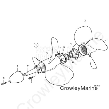 Propeller(V2) - Volvo Penta (22059612)
