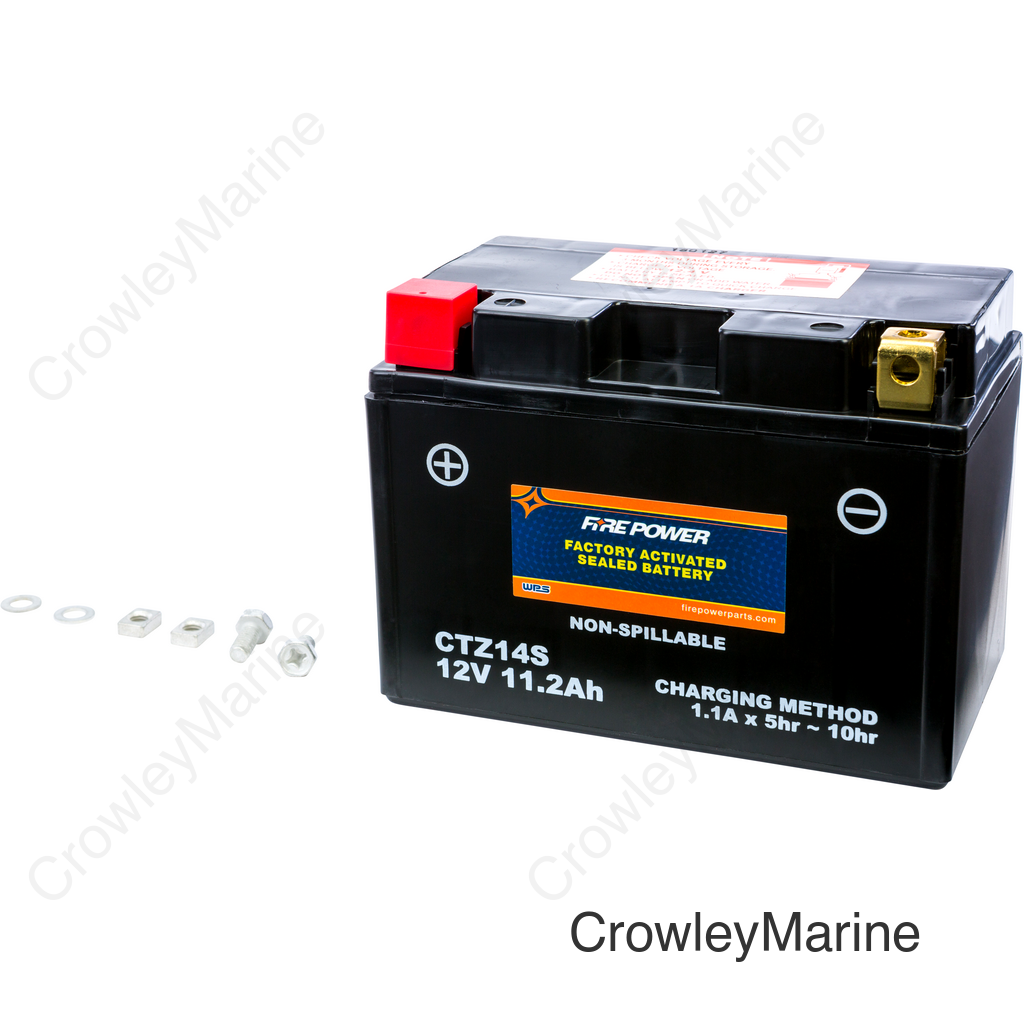 BATTERY CTZ14S SEALED FACTORY ACTIVATED
