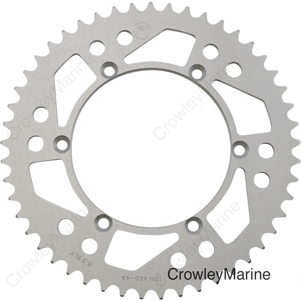SPROCKET ALU KAW 49T SILV