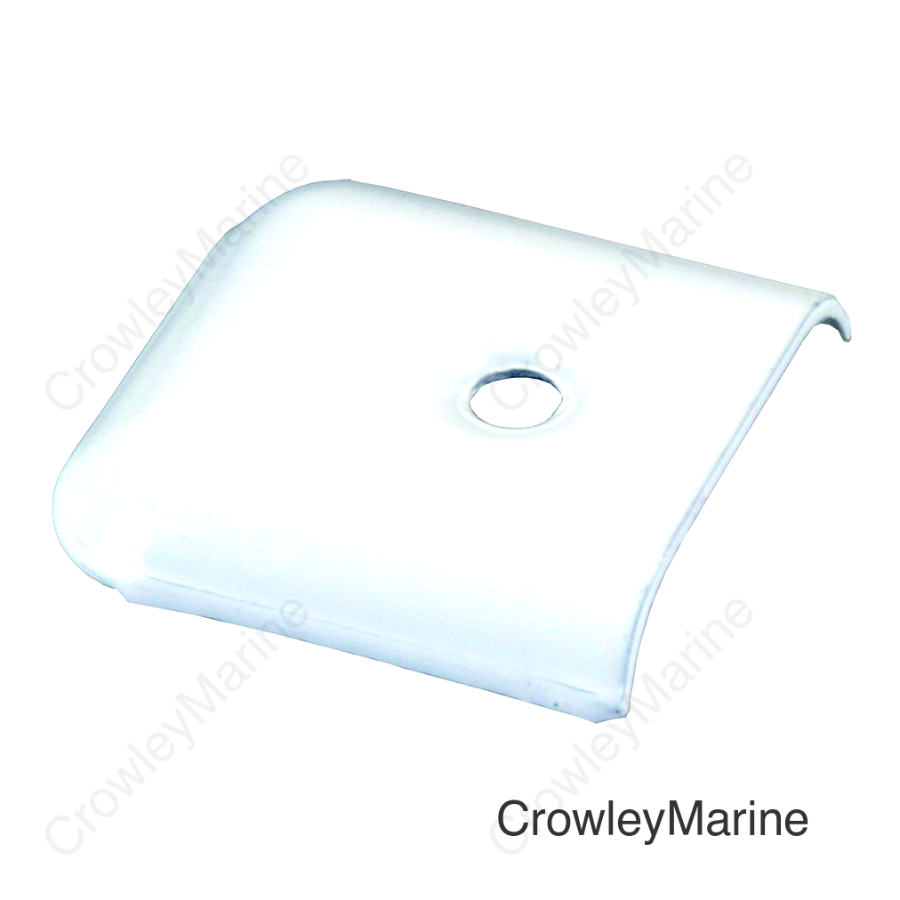 JR Products RV Metal Vinyl 1 3/8" x 1 1/4" x 1/4" End Cap