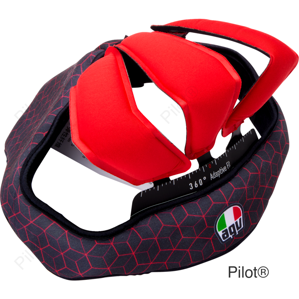 Pista GP RR Liner - Black/Red - Medium
