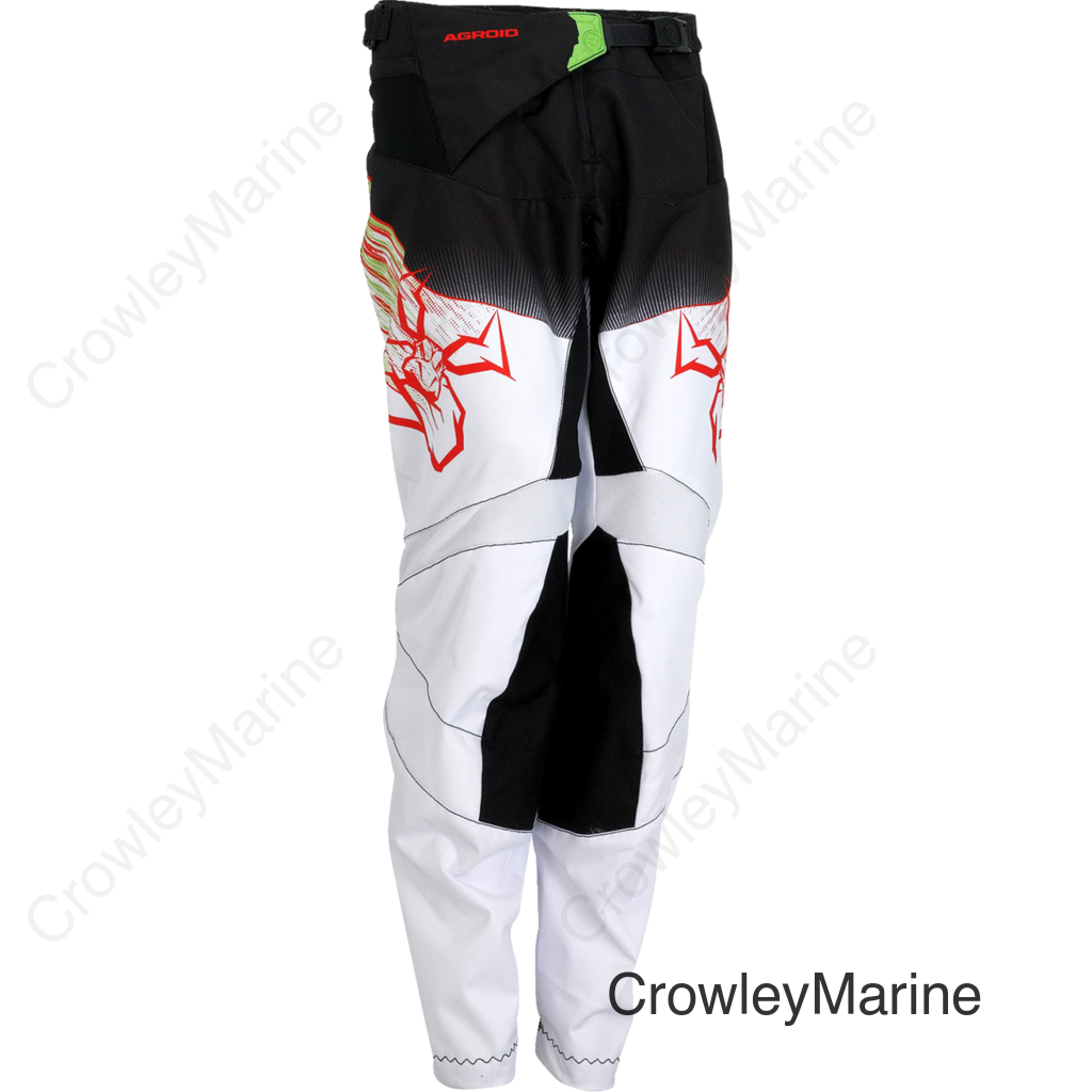 PANT YTH AGRD GN/RD/BK 18