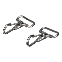 Seachoice Chrome Plated Spring Snaps, Pack of 2 thumbnail-0