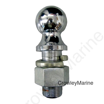 Hitch Ball, 2" x 1 1/4" x 2 3/4" Chrome (13K) (311755)