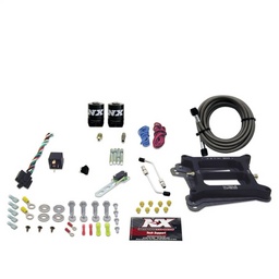 Nitrous Express 4150 4-BBL/Alcohol Nitrous Kit (100-500HP) w/o Bottle thumbnail-0