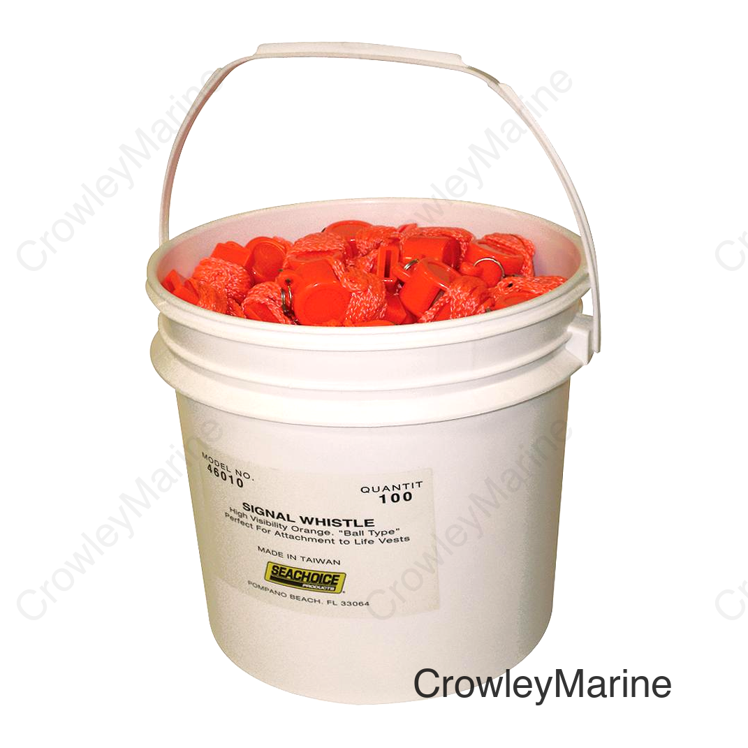 Seachoice 46010 Whistle-Orange Plastic - Bulk