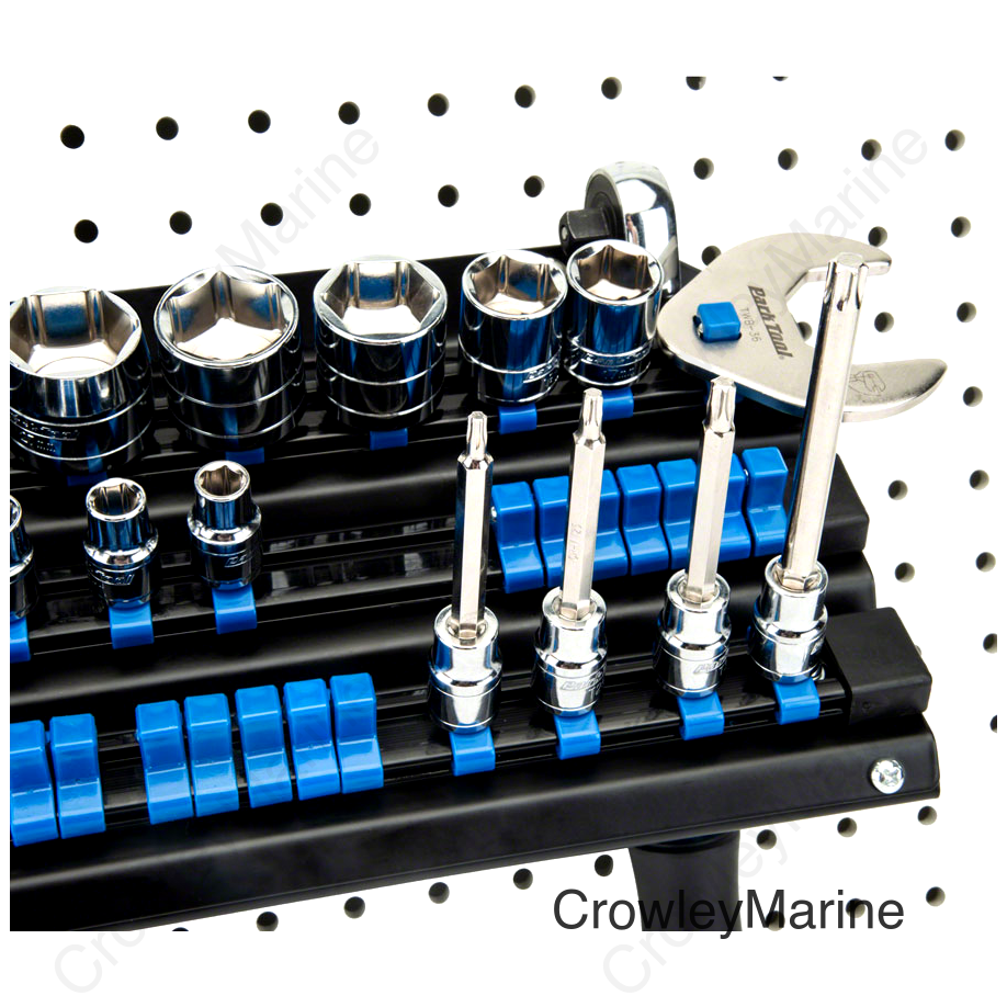 Park Tool JH-3 Wall-Mounted Socket Bit and Torque Tool Organizer