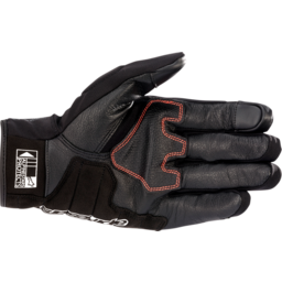 Honda SMX Z Drystar® Gloves - Black/Bright Red - Large thumbnail-0