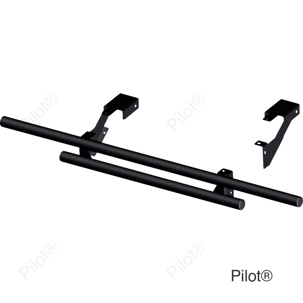 Rear Bumper - Black - Polaris Ranger
