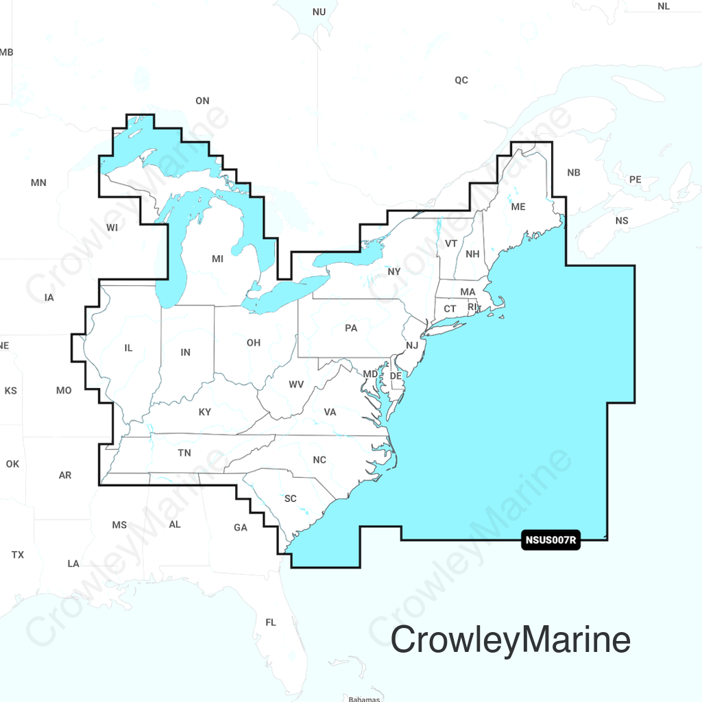 Garmin 010C129120 Navionics+™ Chart, U.S. East