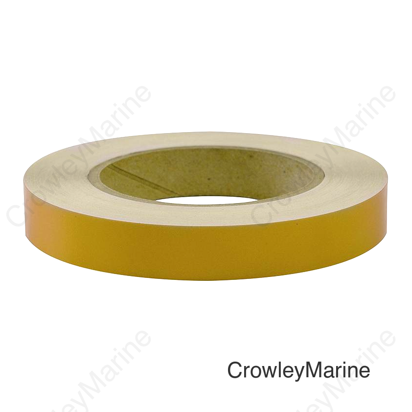 Seachoice Self-Adhesive Boat Striping Tape, 3 Mil Vinyl, 1/2 in. x50', Gold