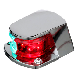 Seachoice LED Bow Light, Marine Navigation, Chrome Bi-Color, 1-Mile Visibility for Sail or Powerboats Under 39 Feet thumbnail-2