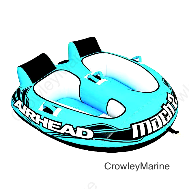 AirHead AHT2M2 Mach 2 Cockpit Towable Tube, 2 Rider