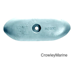 9 1/4 X 3 3/8 X 3/4 HULL ANODE thumbnail-0