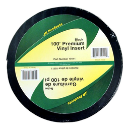 JR Products Vinyl Insert - Premium, 100' Black thumbnail-0