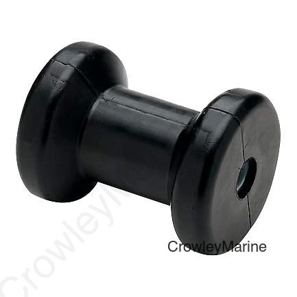 Seachoice Black Rubber Spool Roller