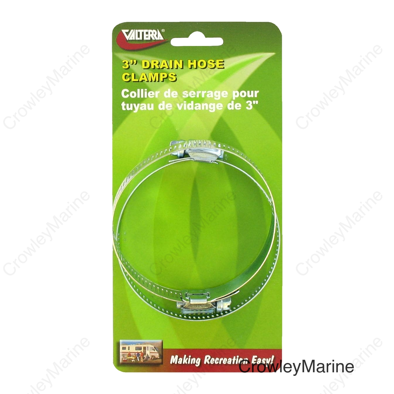 HOSE CLAMPS #48 ZINC 2/CD