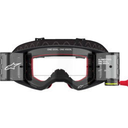 Supertech Roll-Off Goggle - Corp - Black/Gray - Clear thumbnail-1
