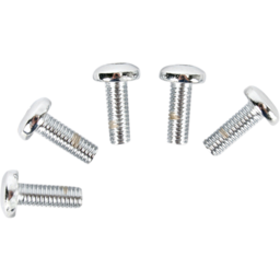 Rotor Bolt Set - Cast - Chrome