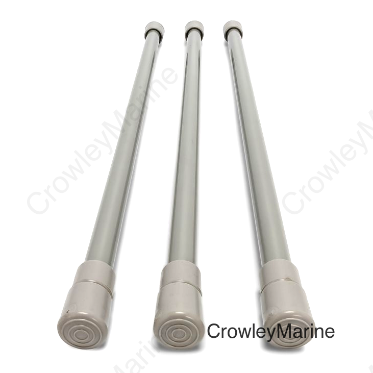 REFER BAR 3/PK 16-28' GRAY (E/F)