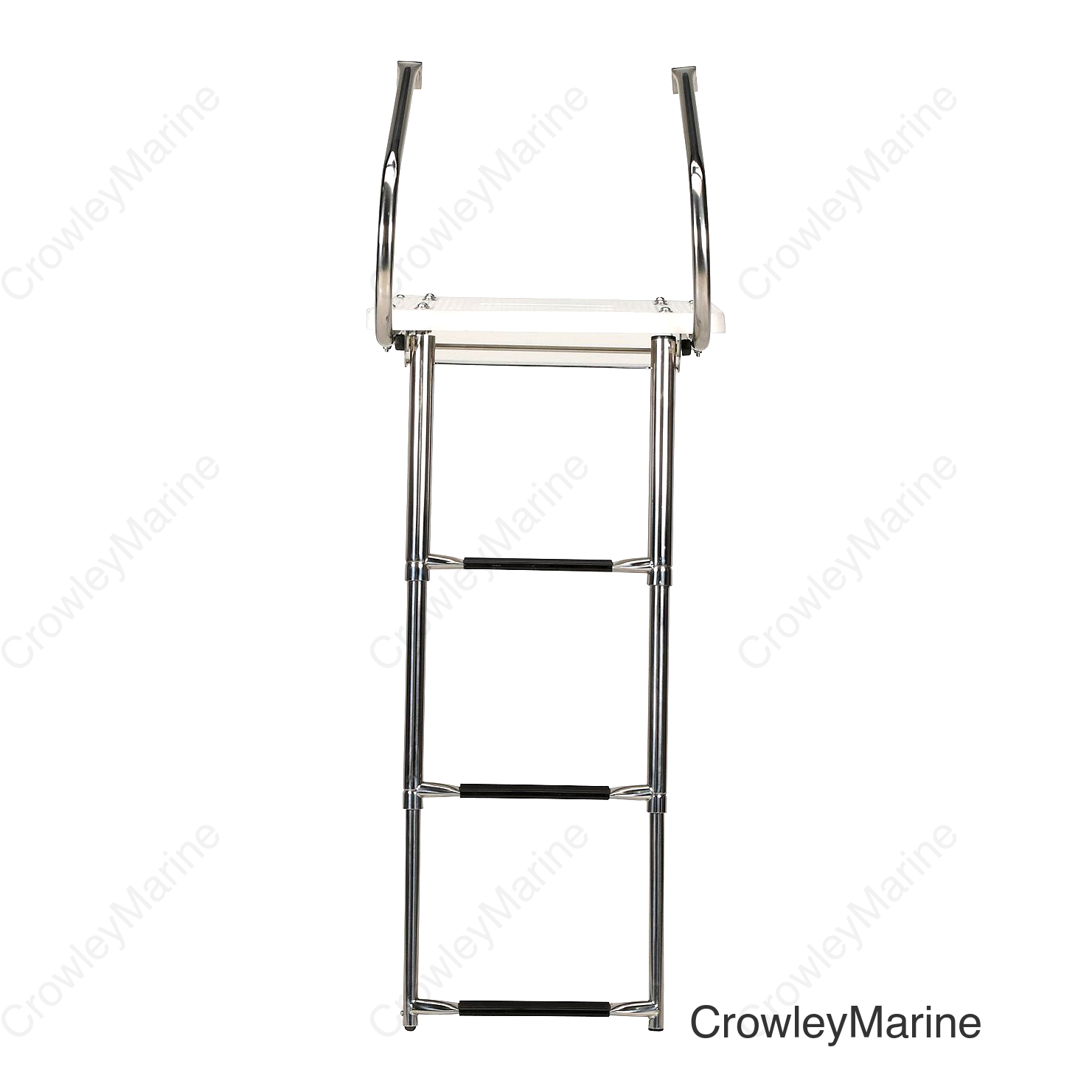 Seachoice Deluxe Universal Swim Platform With Slide Mount Telescoping Ladder