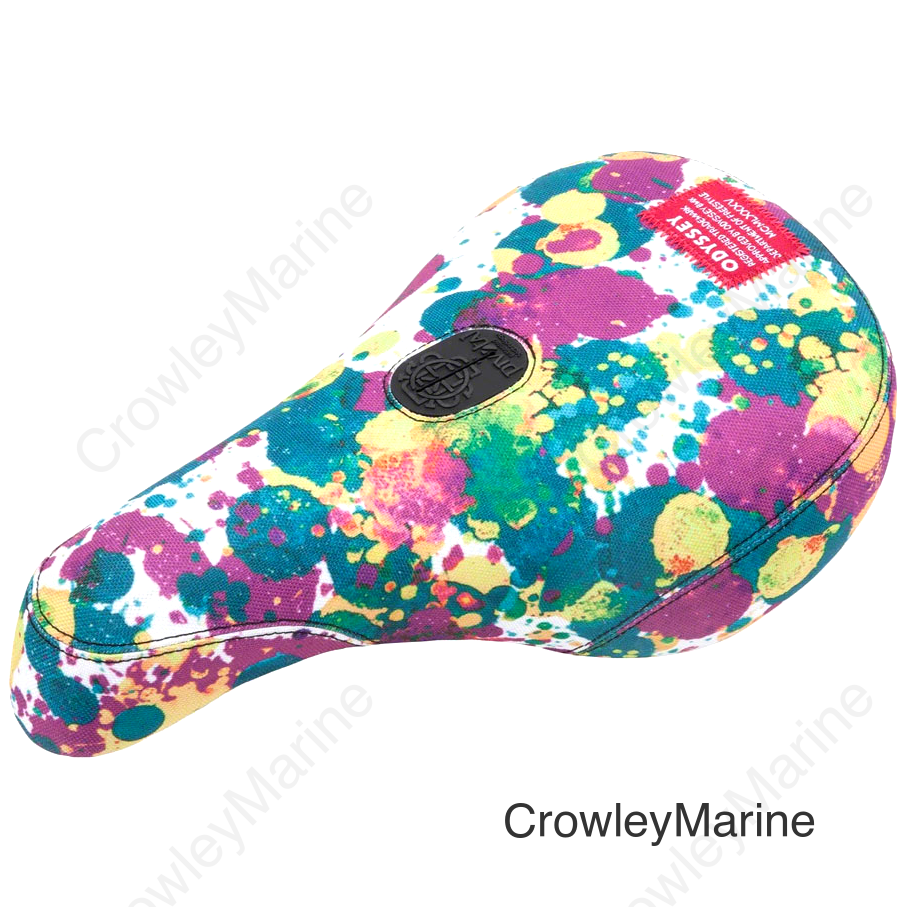 Odyssey Aaron Ross Splatter BMX Seat - Pivotal Multi-Color