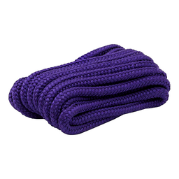Seachoice Double-Braid Nylon Dock Line w/ Eye Splice, Pre-Shrunk, Heat Stabilized, 3/8 In. X 20 Ft., Purple thumbnail-0