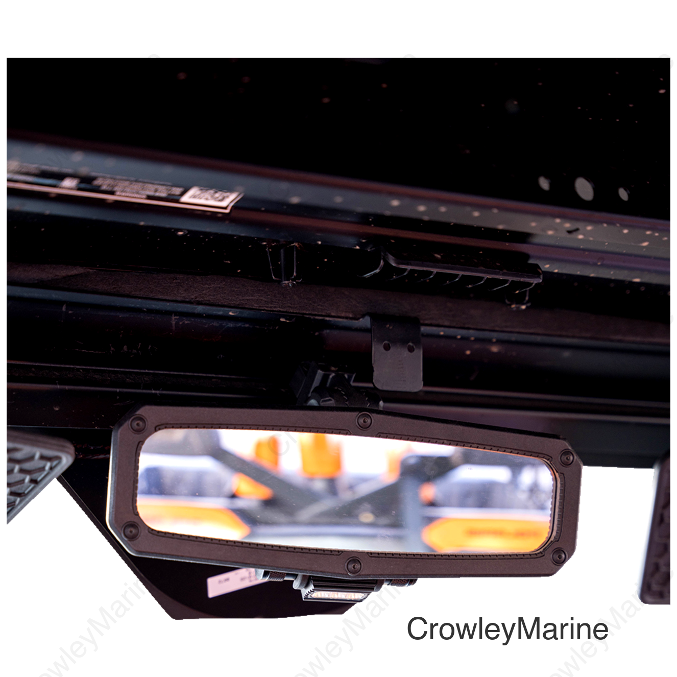 UTV MIRROR WITH LED DOME LIGHT MSE