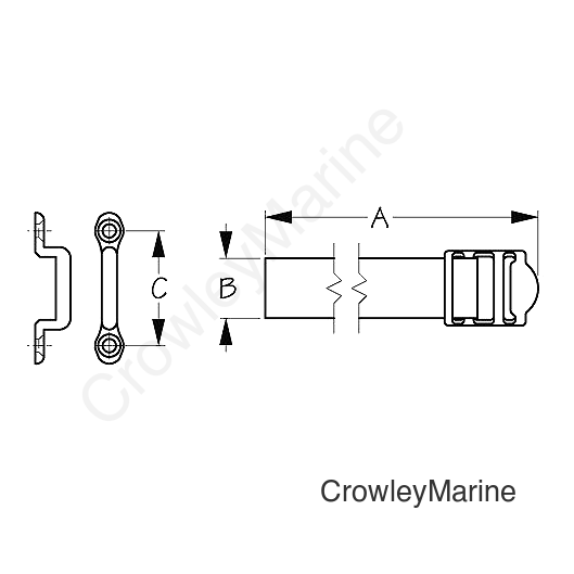 BATTERY BOX STRAP HD 48"