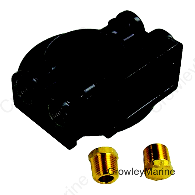 Filter Bracket-Alum 3/8  NPT