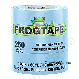 Shurtape 105328 Frogtape® 250 Blue Performance Grade Masking Tape, 1-1/2" x 180', Blue